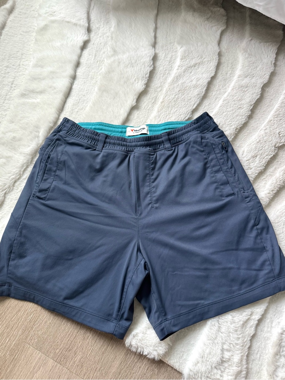 Men's Birddogs Khaki Shorts in Navy 5”